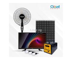 SOLAR GENERATOR WITH TV AND FAN