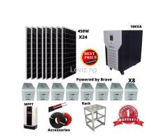 10kva complete solar system