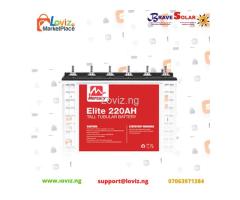 220Ah Mercury tubular battery