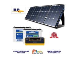 1.5kva Luminous complete solar installation