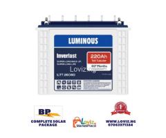 220ah Luminous battery