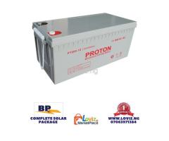 200Ah Proton Gel Battery