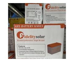 120ah Fidelity gel battery